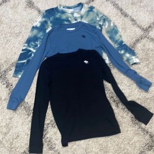 Abercrombie kids long sleeve shirts. Boys 13/14